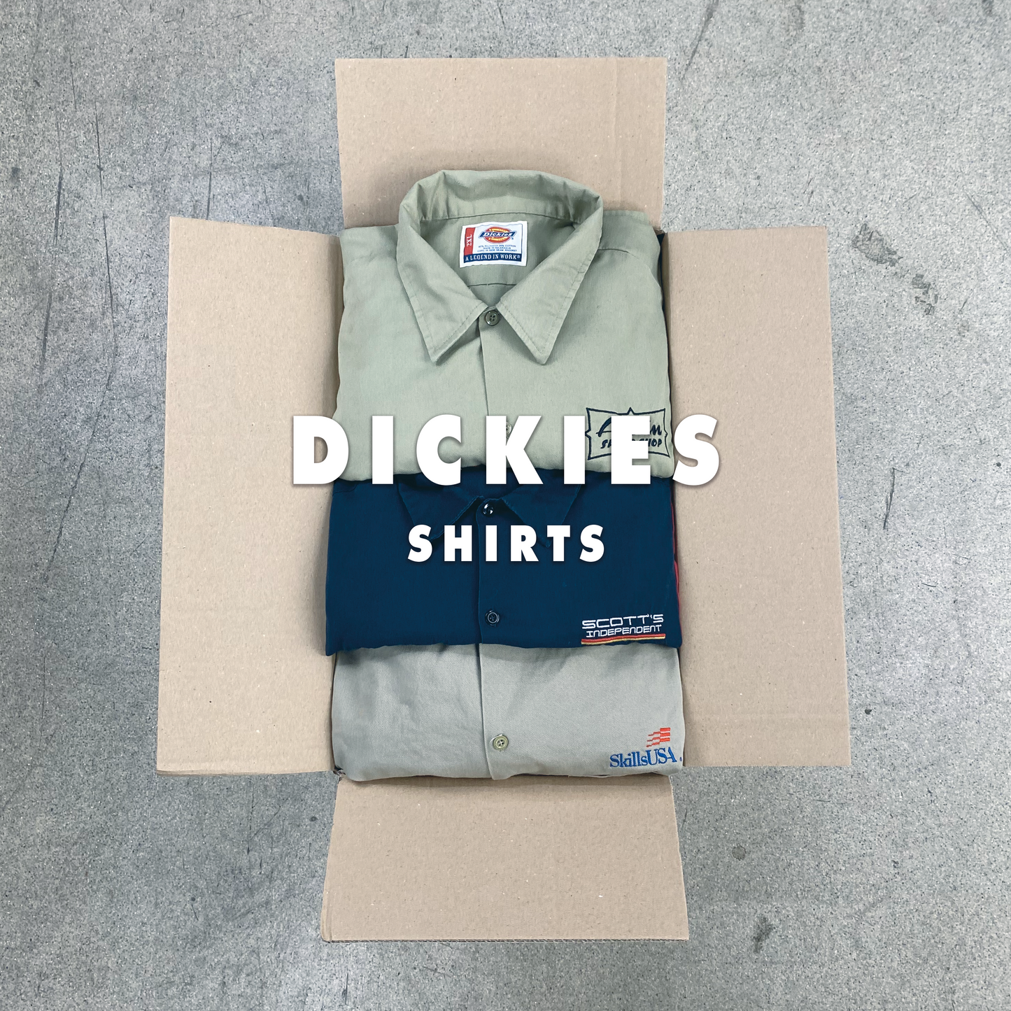 30x DICKIES SHIRTS GRADE B