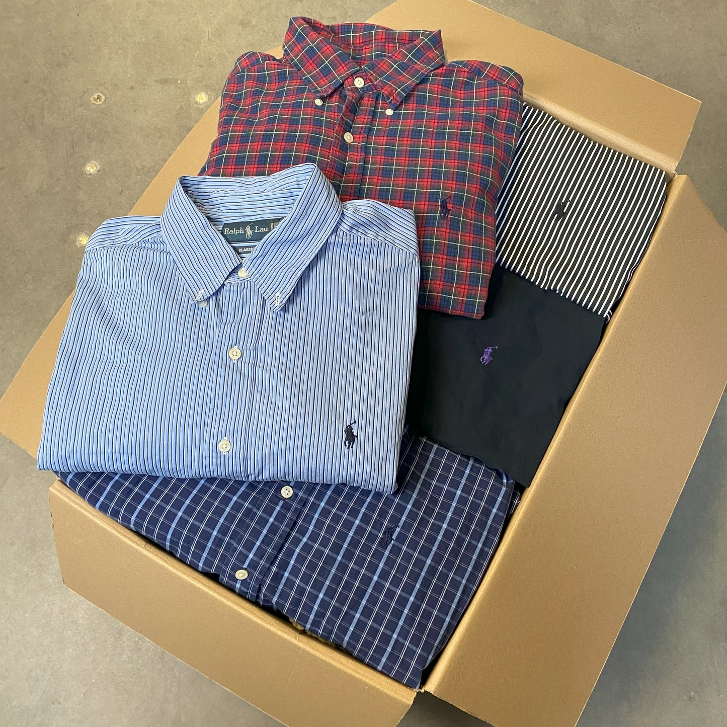 30x RALPH LAUREN SHIRTS GRADE B