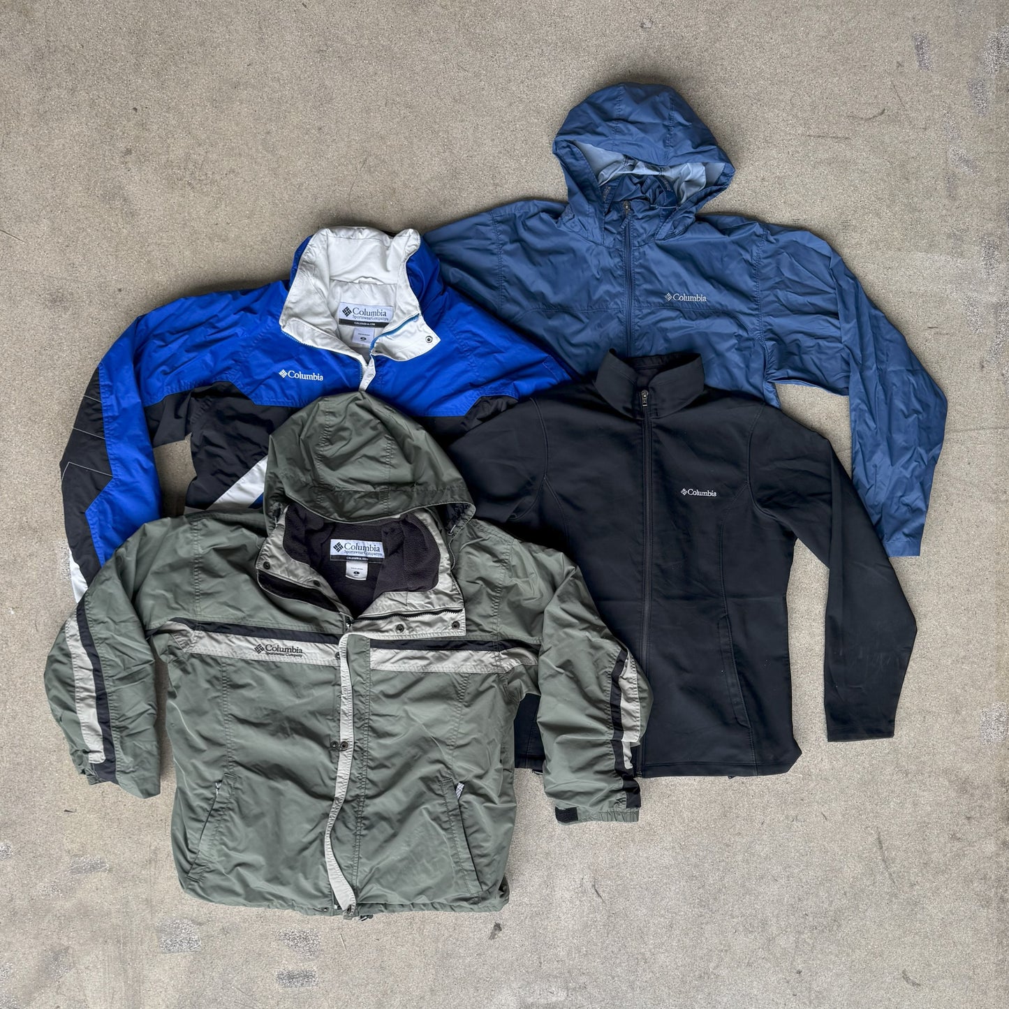 30x COLUMBIA JACKETS GRADE B