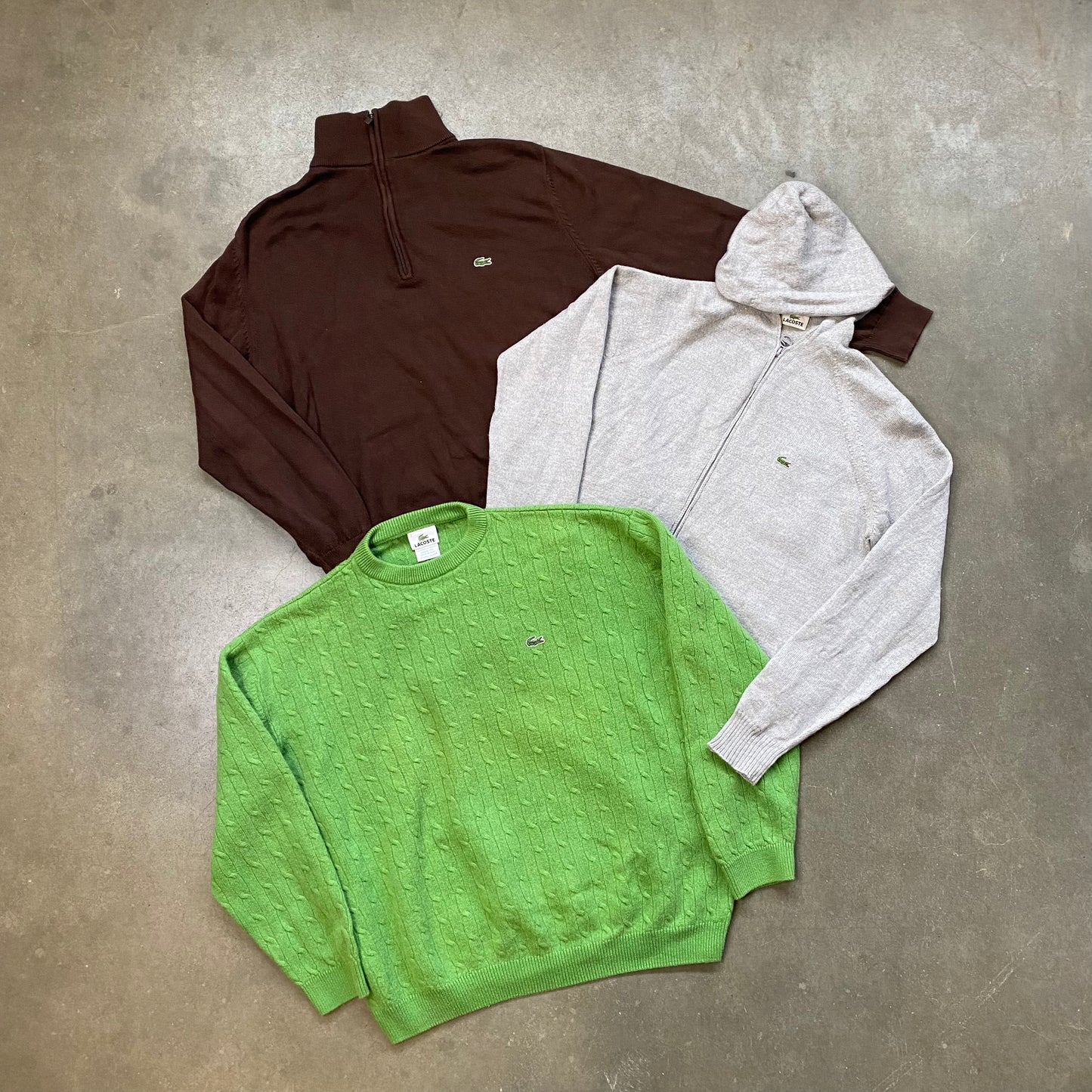 30x LACOSTE SWEATERS