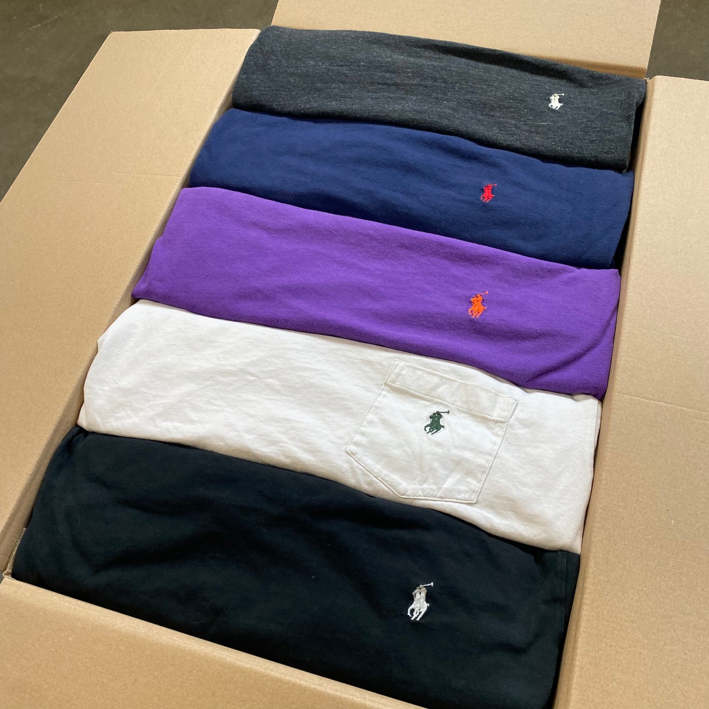 30X RALPH LAUREN XXL+ T-SHIRT (MEN) GRADE B