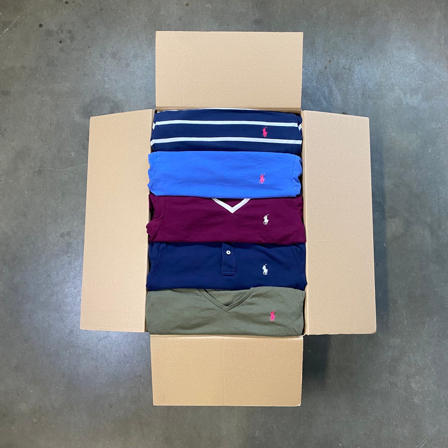 10x RALPH LAUREN T-SHIRTS (WOMEN) GRADE B