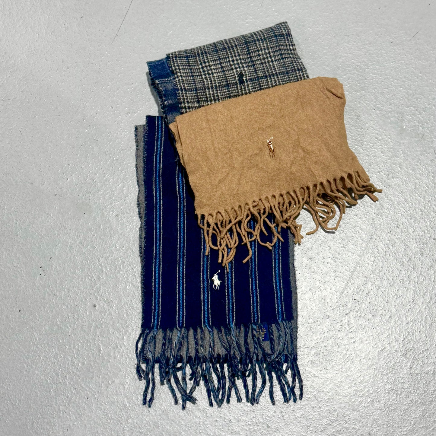 10x VINTAGE RALPH LAUREN ÉCHARPES