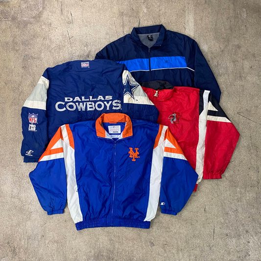 10x STARTER AND NFL JACKETS GRADE B