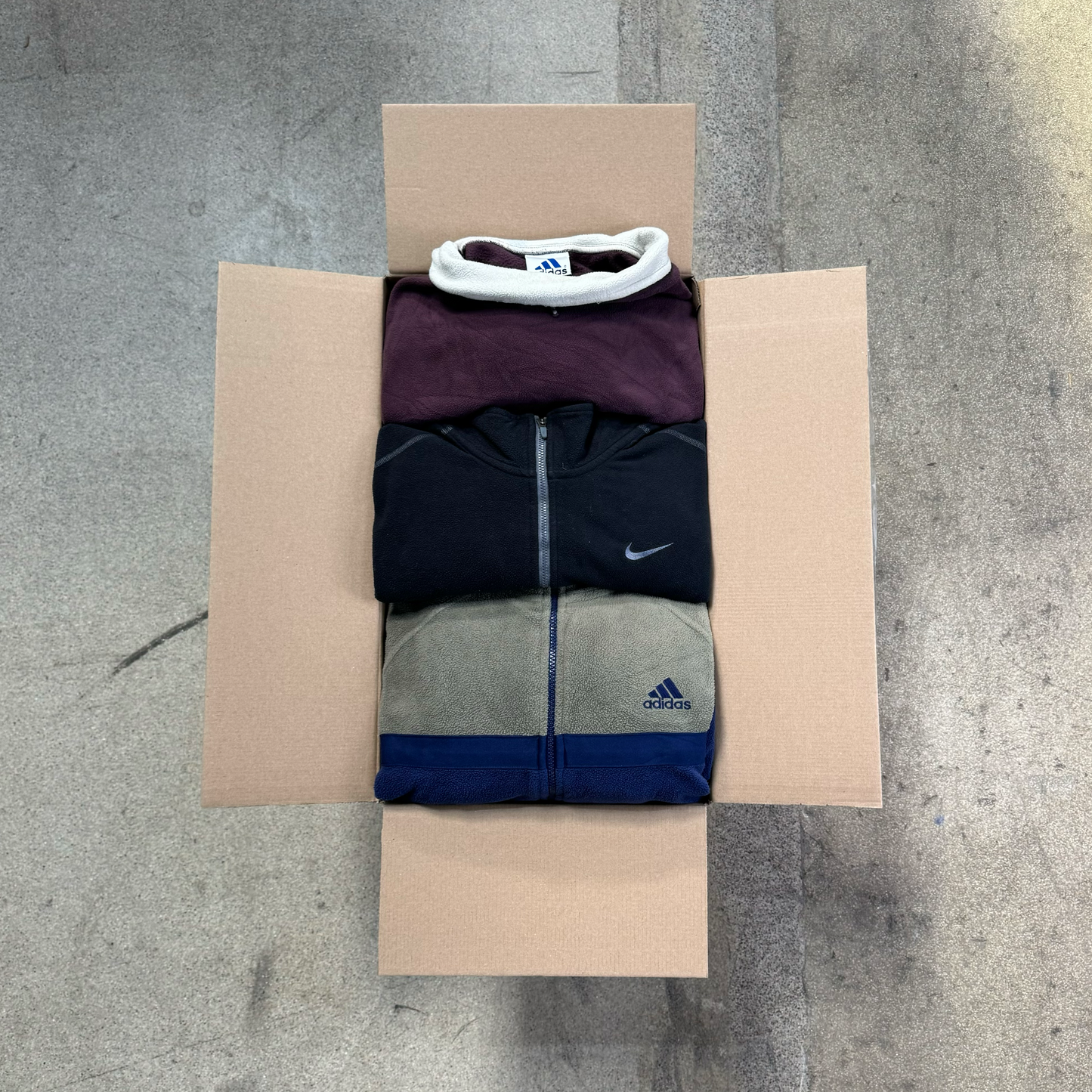 10x BRANDED FLEECE JACKETS GRADE B