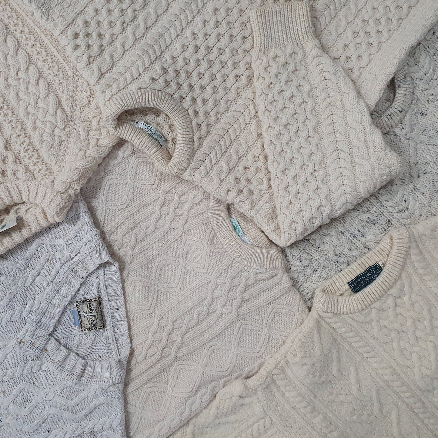 10KG FISHERMAN ARAN WOOL KNITWEAR