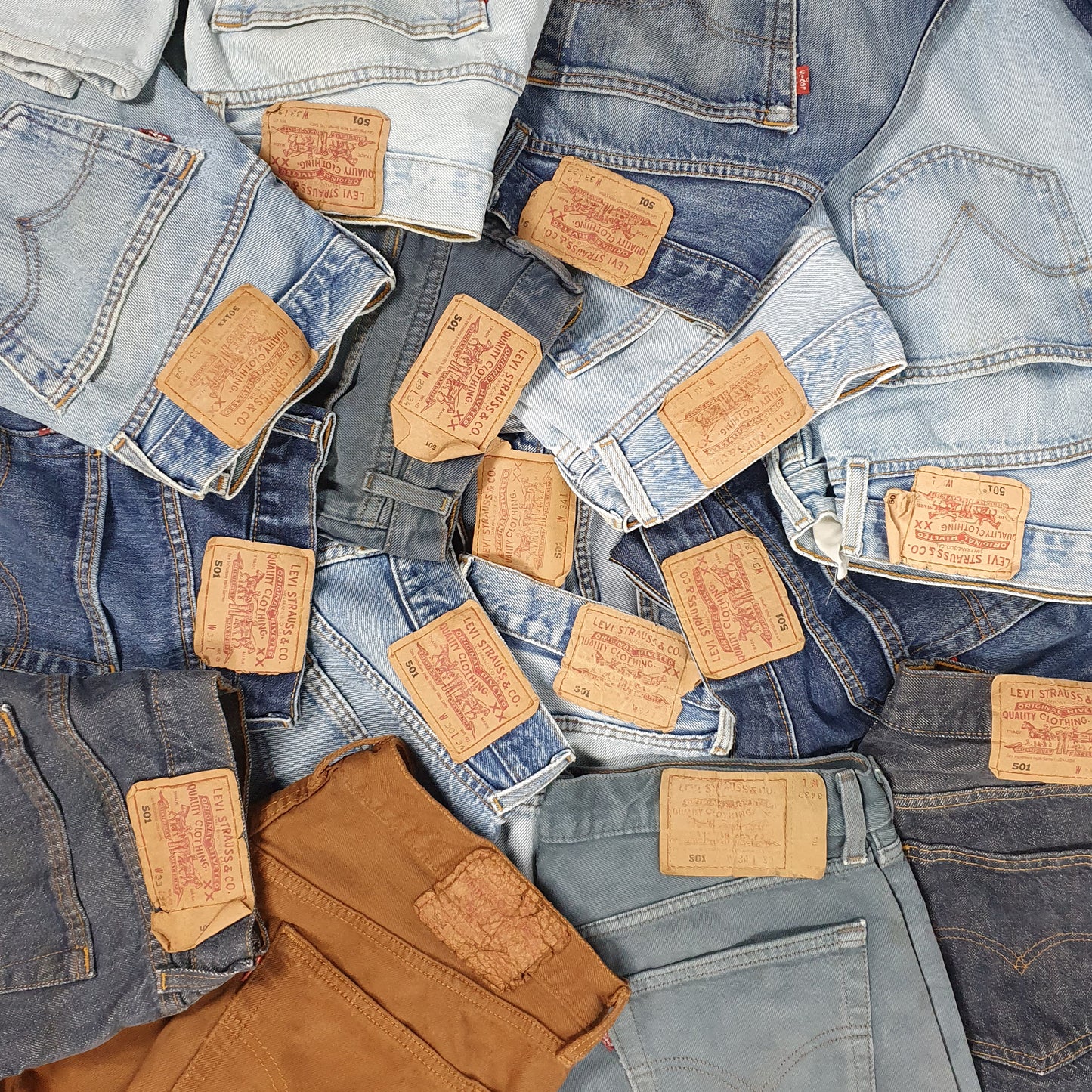 30x LEVIS PANTS 501-505 B/C