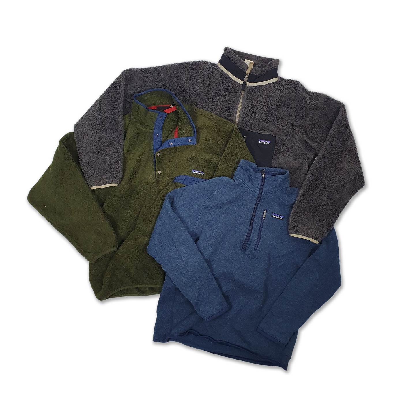 10x PATAGONIA FLEECE JACKETS