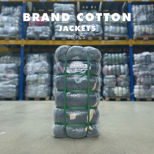 BRANDED COTTON JACKETS  BALE (60 PIECES)