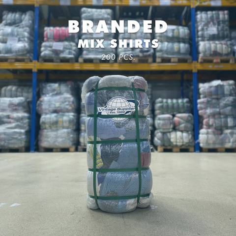 BRANDED MAN SHIRTS BALE (50 PIECES)