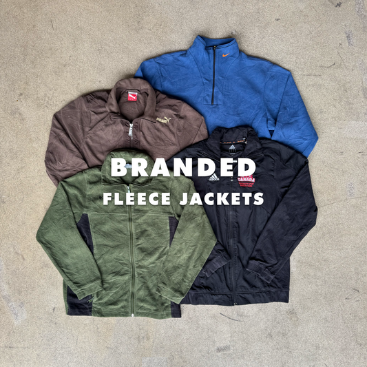 30x BRANDED FLEECE JACKETS