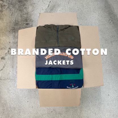 30x BRANDED COTTON JACKETS