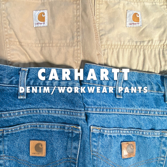 25KG CARHARTT DENIM AND WORKWEAR PANTS A/B