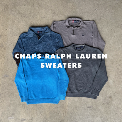 25KG CHAPS BY RALPH LAUREN SWEATERS GRADE B