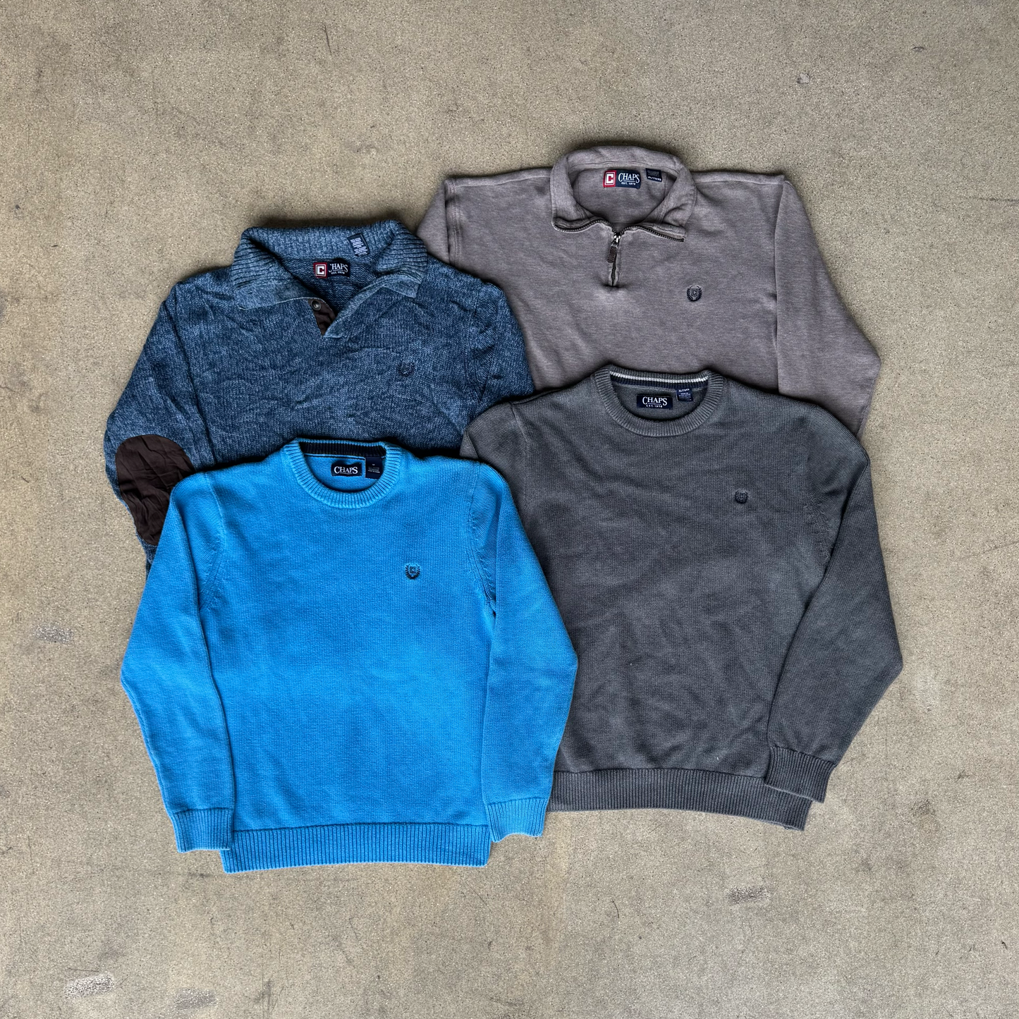 25KG CHAPS BY RALPH LAUREN SWEATERS GRADE B