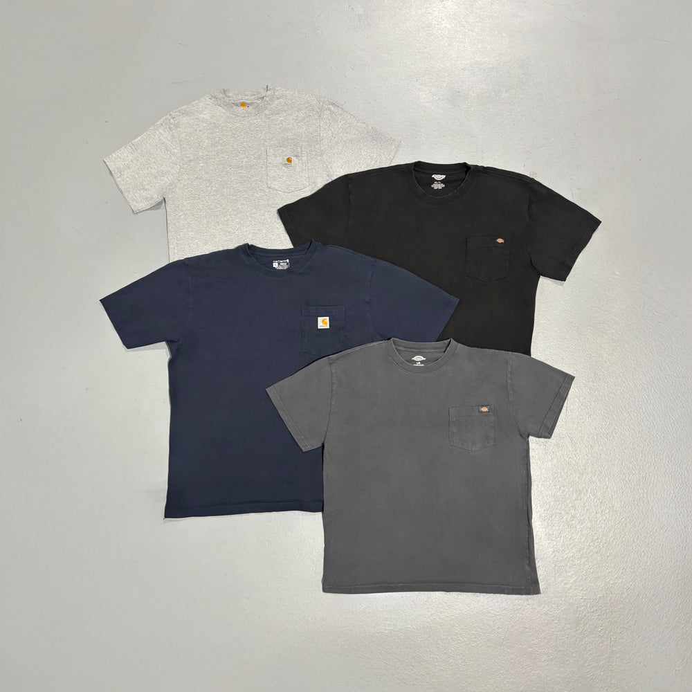 10x CARHARTT AND DICKIES T-SHIRTS