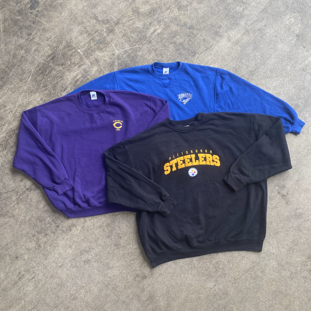10x SWEATSHIRTS RUSSELL