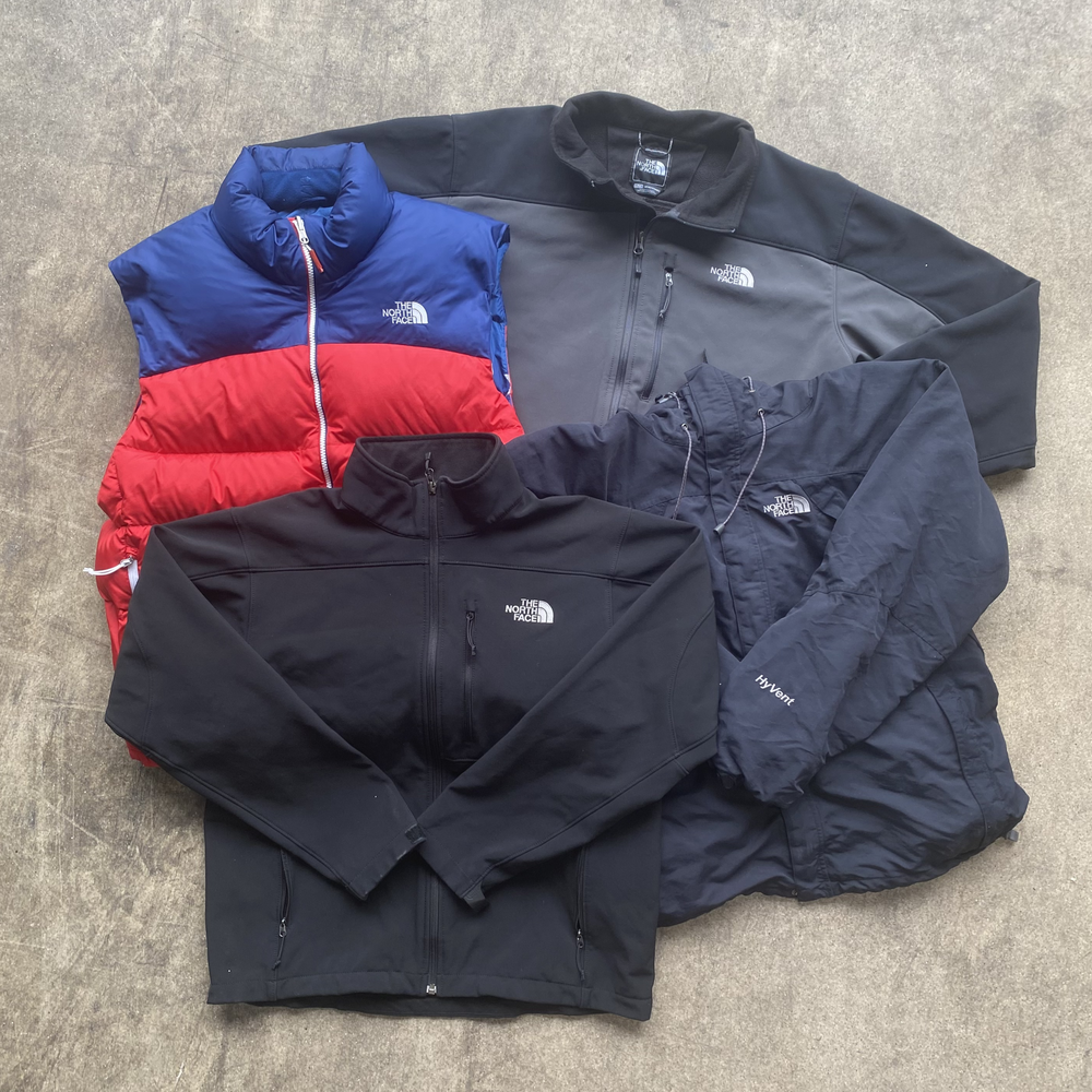 10x THE NORTH FACE JACKETS GRADE B