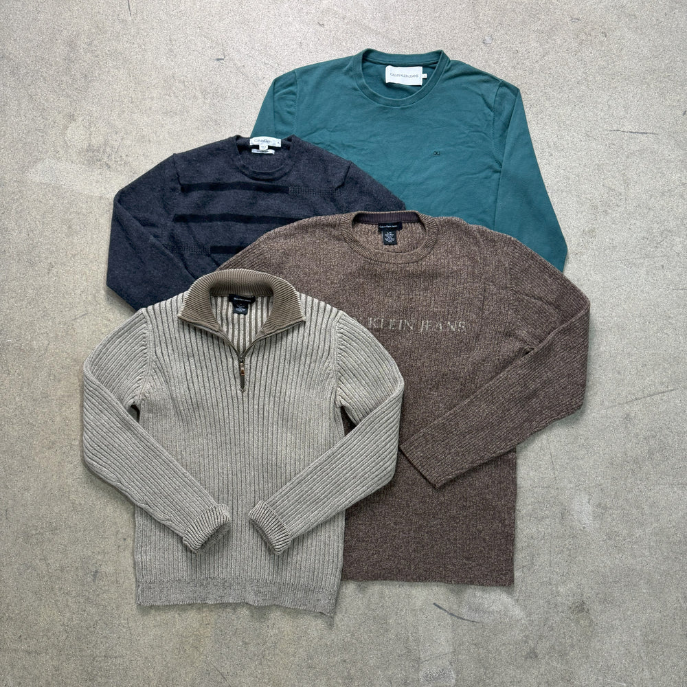 10x CALVIN KLEIN SWEATERS GRADE B