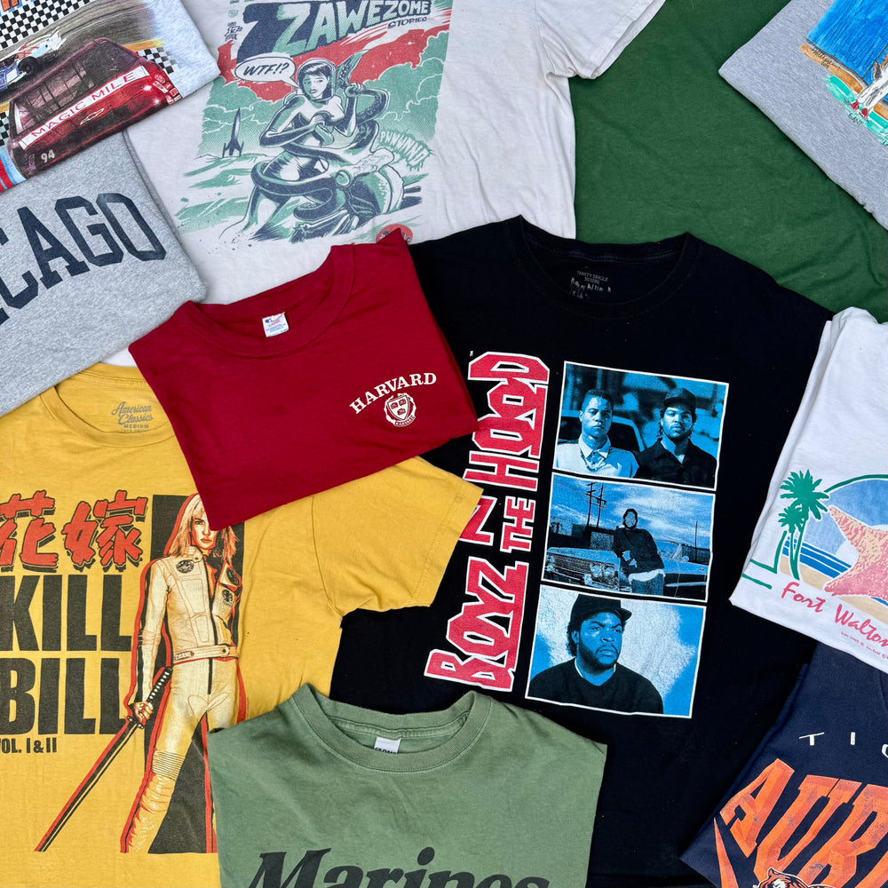 30x PRINTED T-SHIRTS