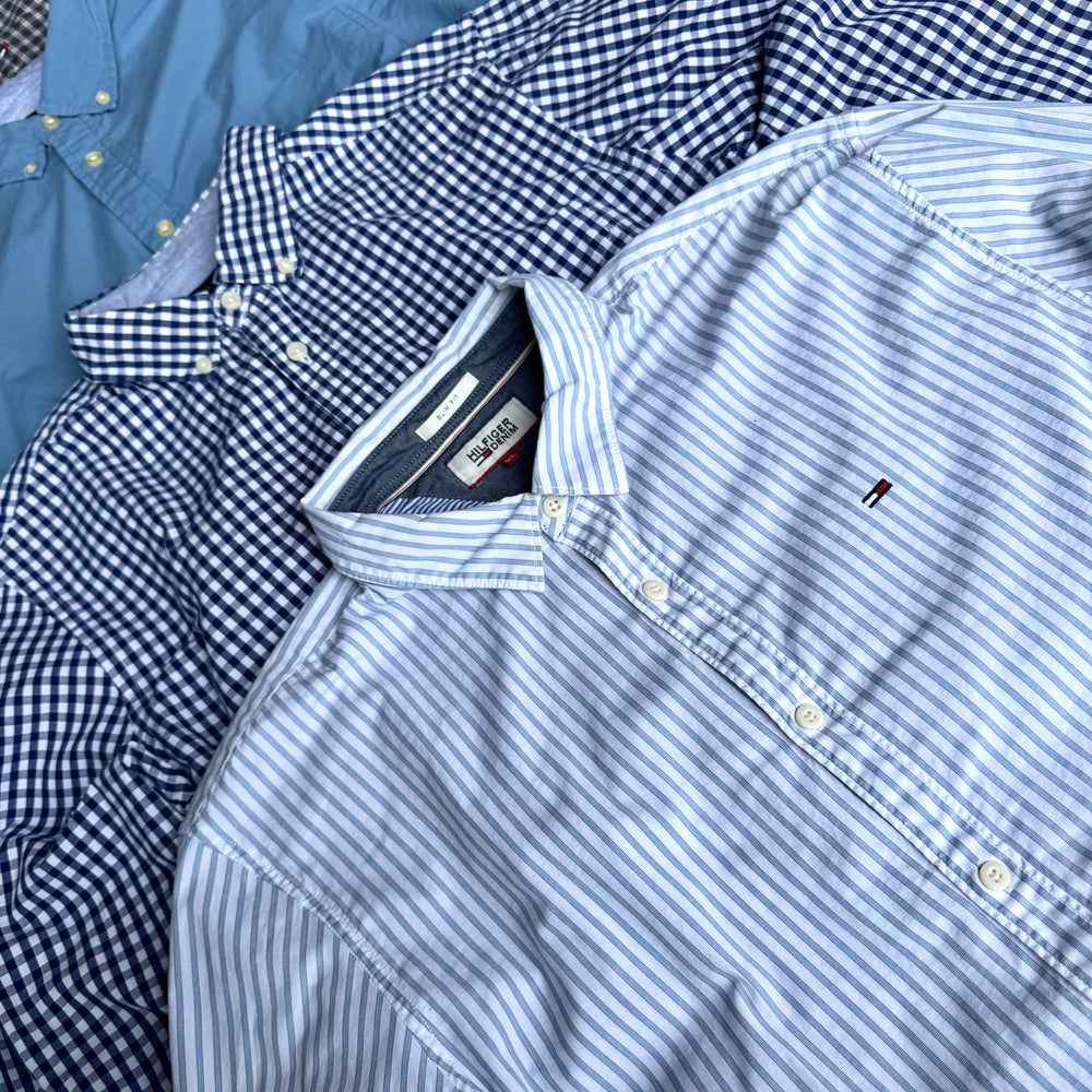 10x CHEMISES TOMMY HILFIGER GRADE B
