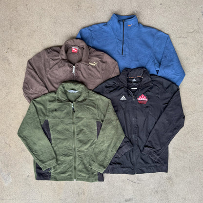 30x BRANDED FLEECE JACKETS