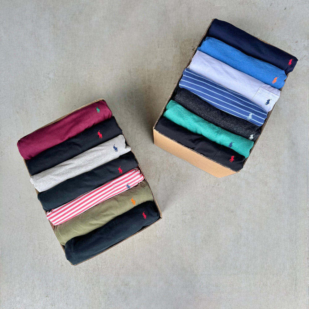 10X RALPH LAUREN XXL+ T-SHIRT POUR HOMMES GRADE B