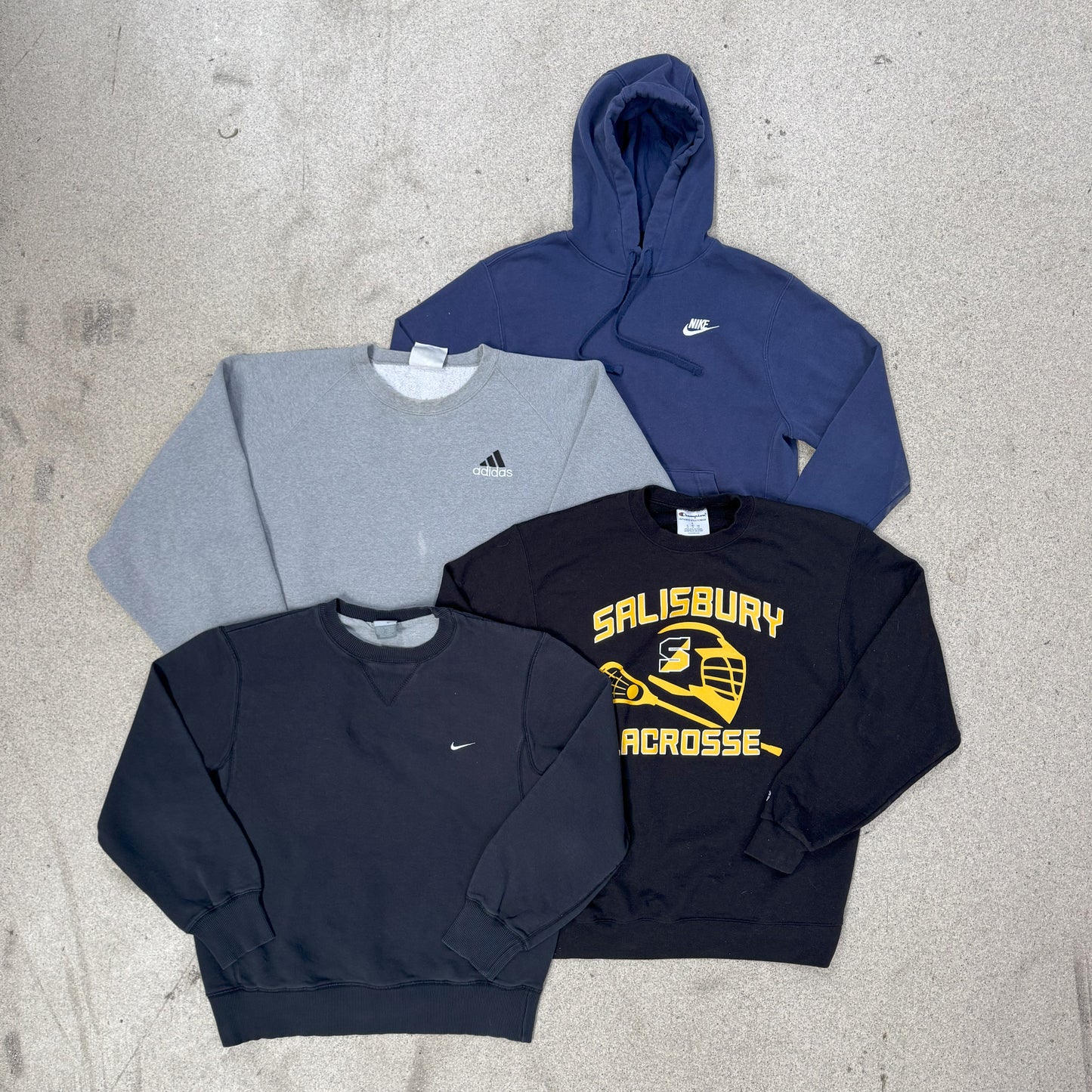 30x BRANDED SWEATSHIRTS GRADE B