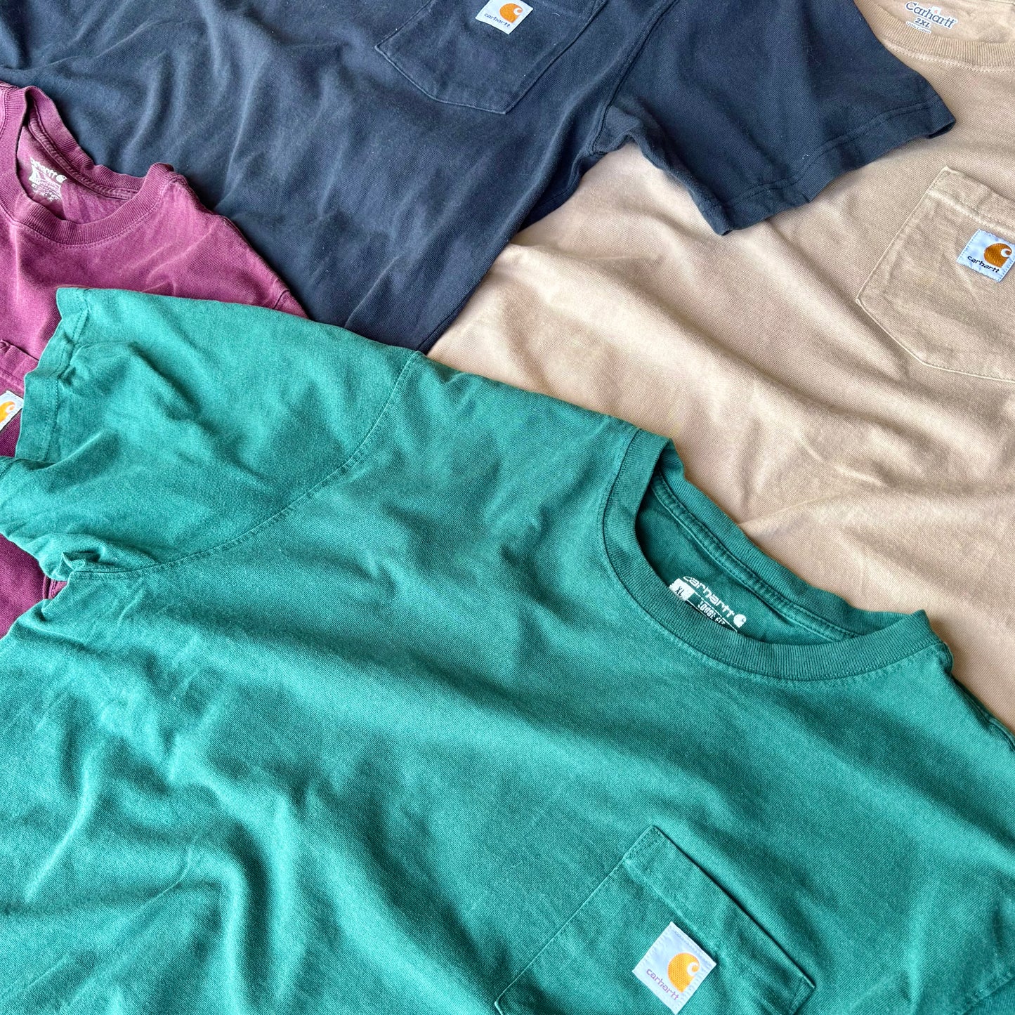 30x CARHARTT T-SHIRTS GRADE B XXL+