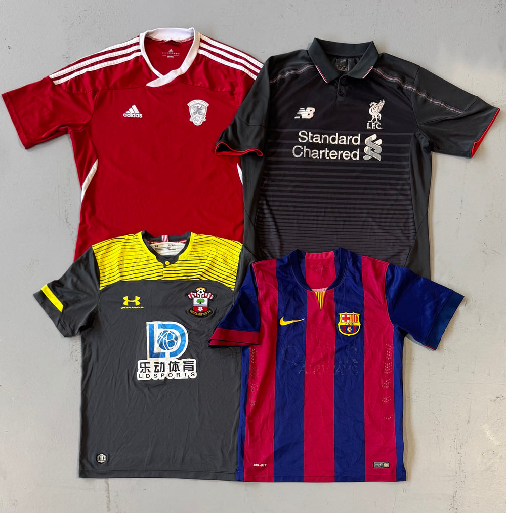 10x MAILLOTS DE FOOTBALL A/B/C