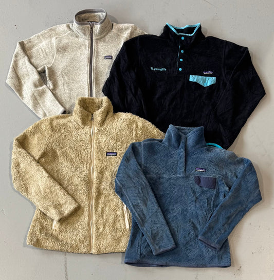 10x PATAGONIA FLEECES (WOMEN)