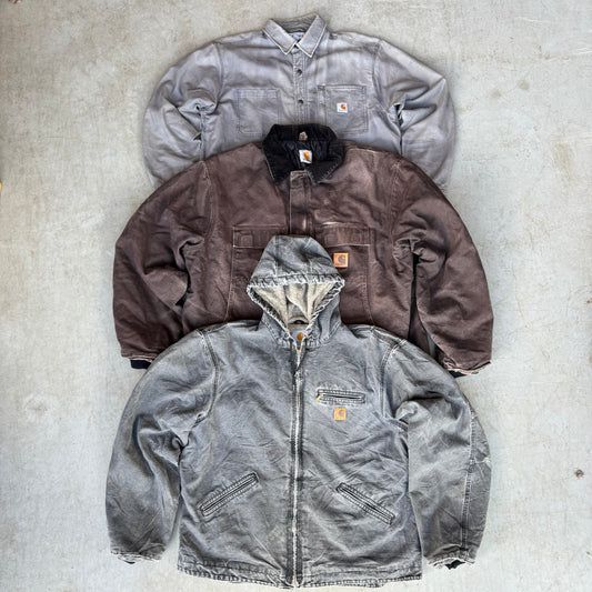 10x CARHARTT JACKETS