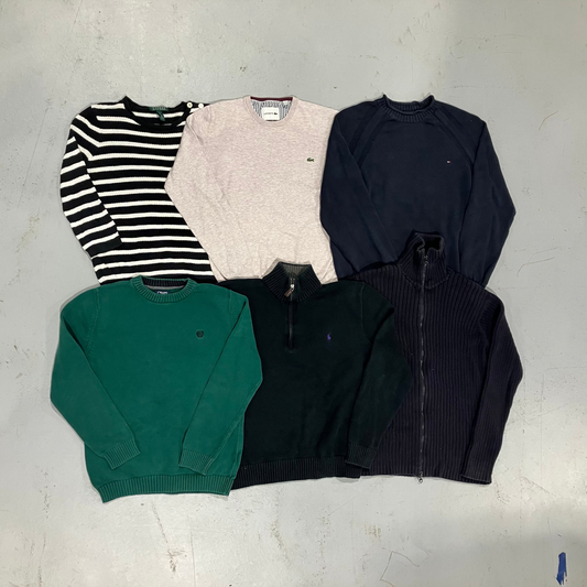 10x BRANDED SWEATERS KNITWEAR