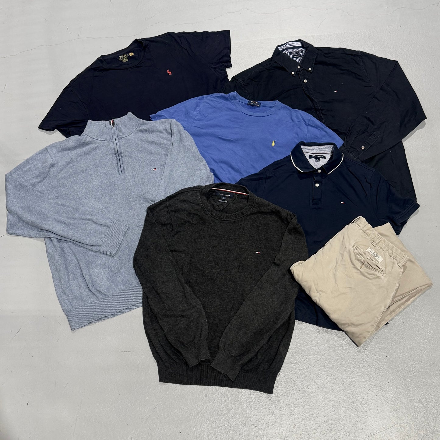 10x RALPH LAUREN & TOMMY HILFIGER VINTED RESELLER BOX