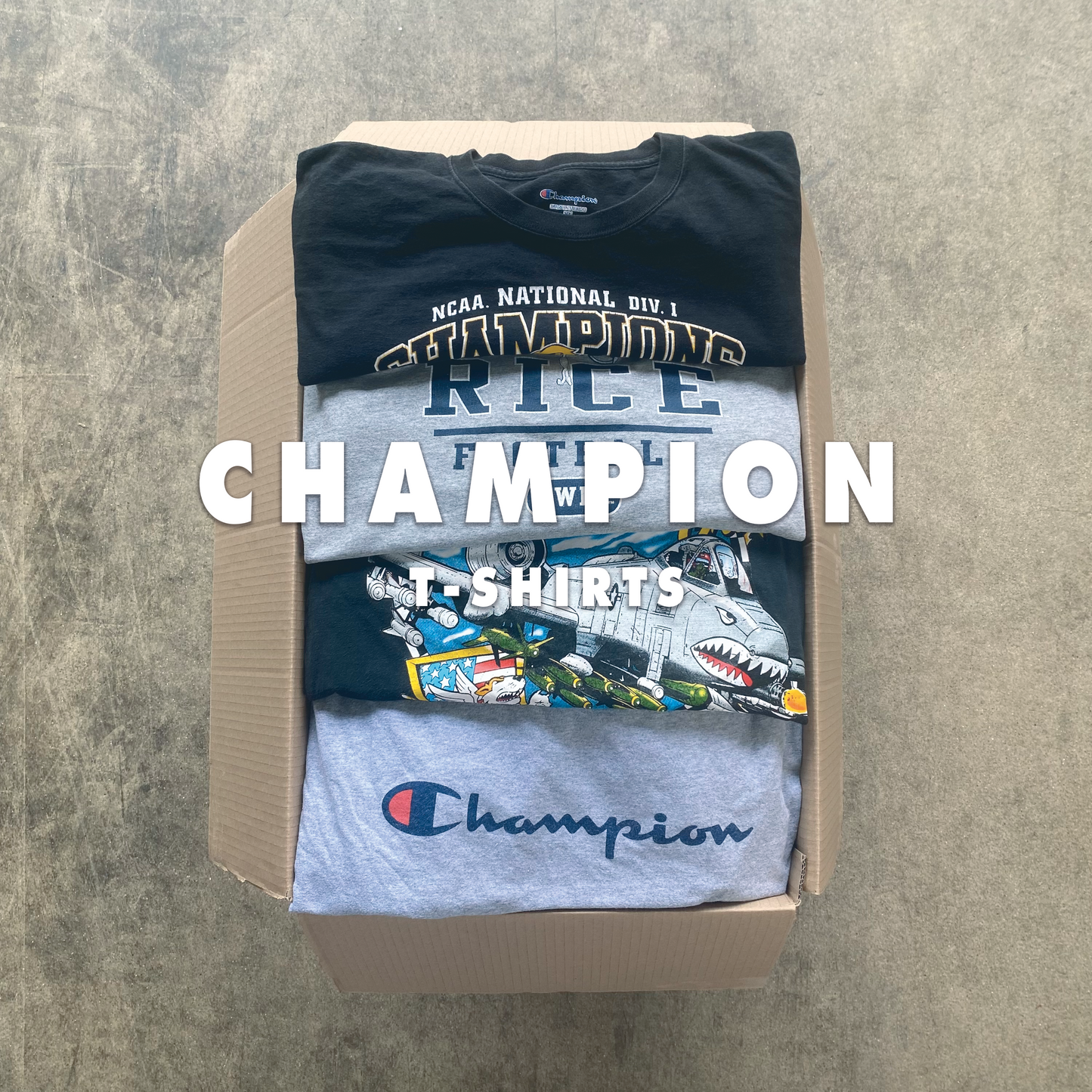 30x CHAMPION T-SHIRTS