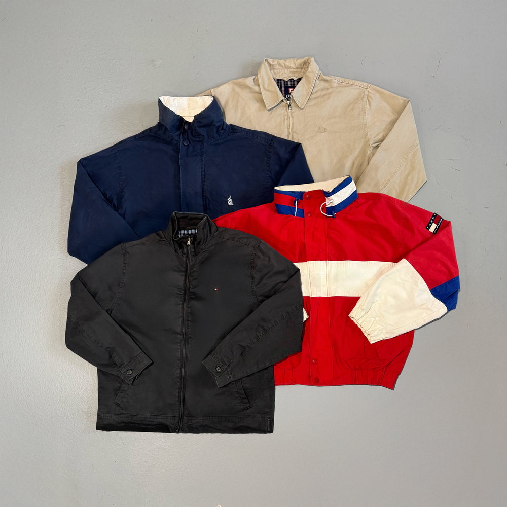 10x BRANDED LIGHT JACKETS
