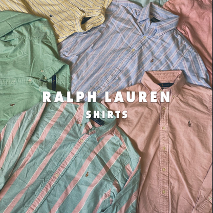 30x RALPH LAUREN SHIRTS GRADE A/B