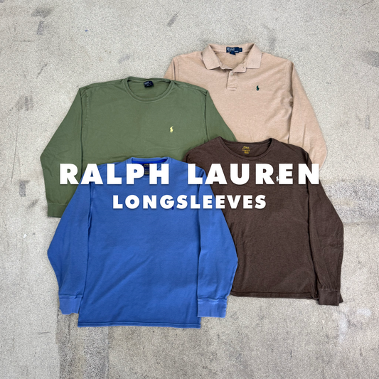 30x RALPH LAUREN LONG SLEEVE T-SHIRTS