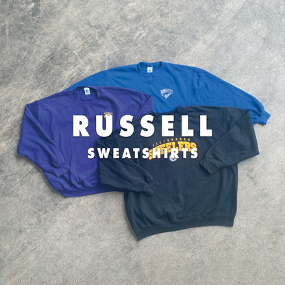 30x RUSSELL SWEATSHIRTS