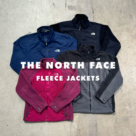 30x THE NORTH FACE FLEECE JACKETS