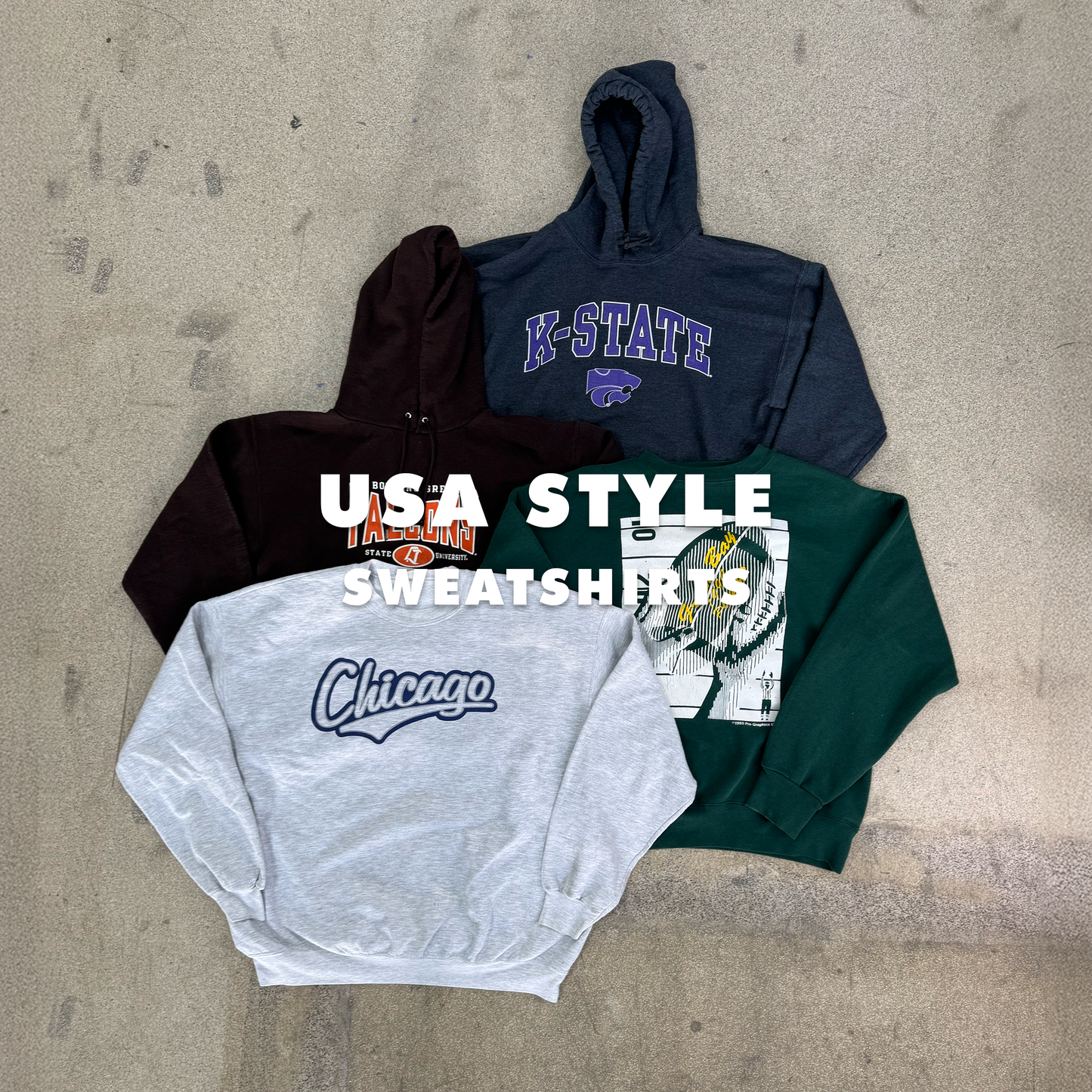 30x USA SWEATSHIRTS