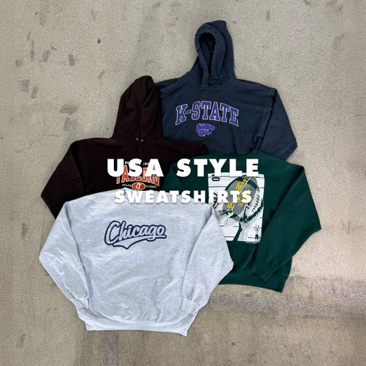 30x USA SWEATSHIRTS GRADE B