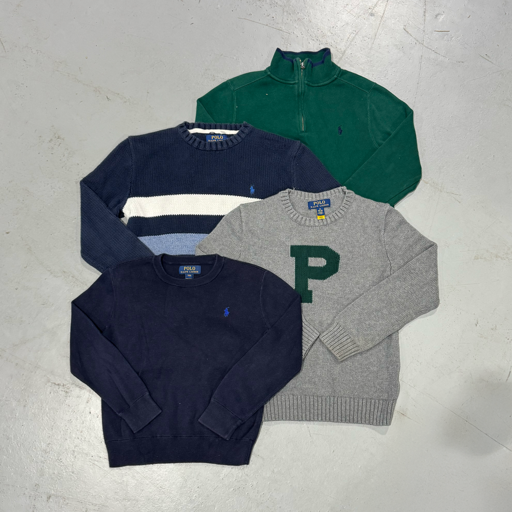 10x PULLS POUR ENFANTS RALPH LAUREN